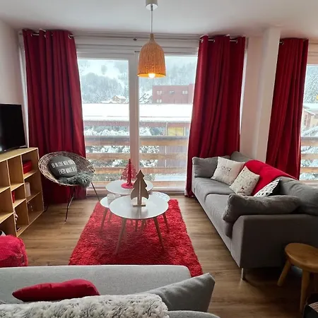 Rouge Canneberge -8 Personnes- 84m2 Vue Degagee Setaz * Valloire